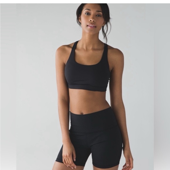 lululemon athletica Other - Lululemon energy bra black az 14